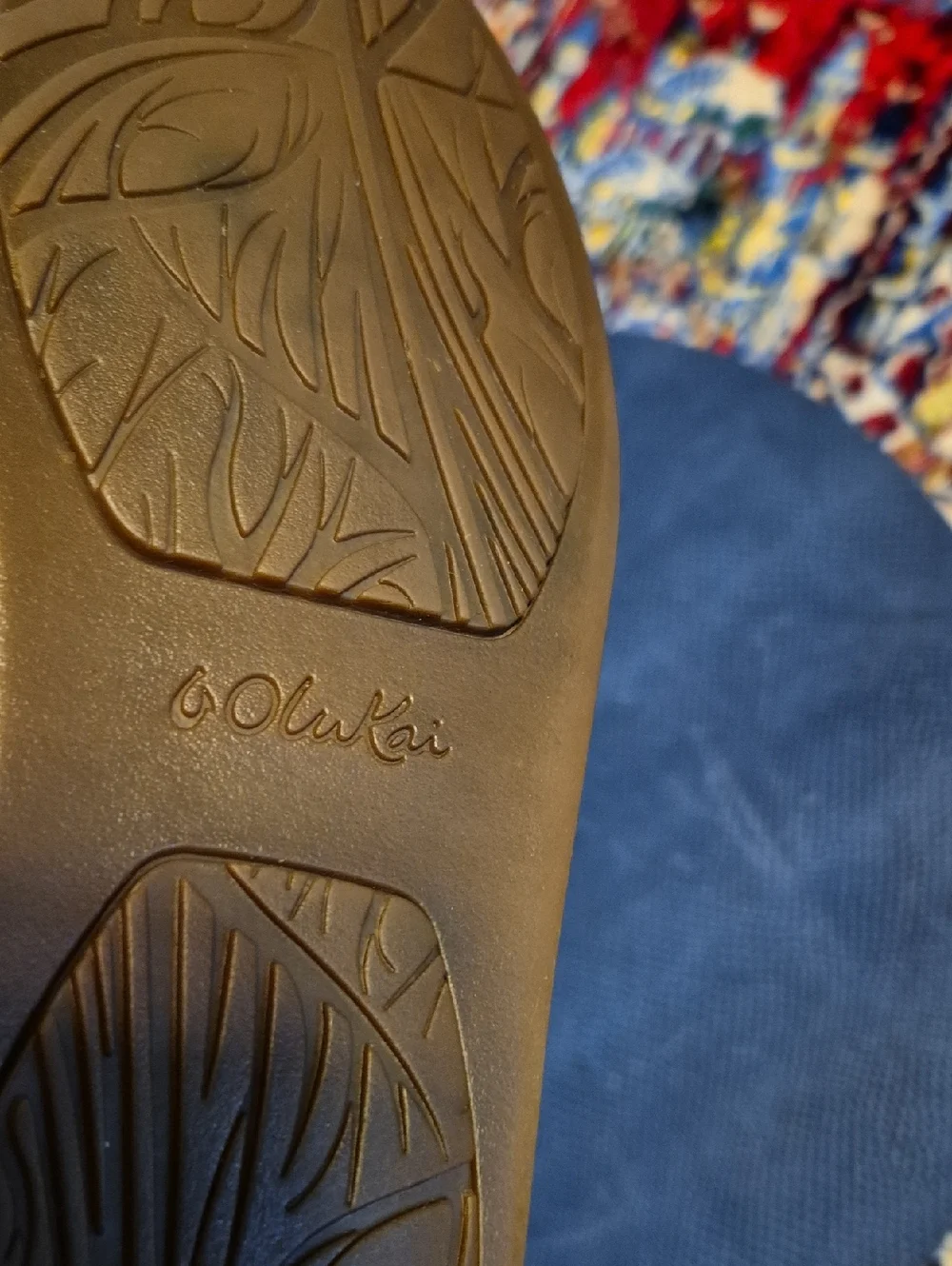 Olukai Nohea Nubuck Leather Womens Sz 10 Slip-On Casual Shoes All Day Comfort